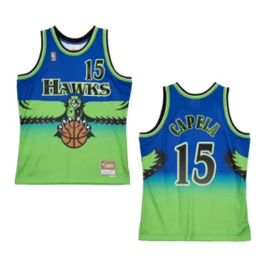 Clint Capela Atlanta Hawks Reload 2.0 Hardwood Classics Jersey Blue - 49Native