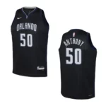 Youth Orlando Magic 2022-23 City Edition Cole Anthony Black Jersey - 49Native