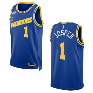 Cory Jospeh Classic Edition Golden State Warriors 2022-23 Royal Swingman Jersey - 49Native