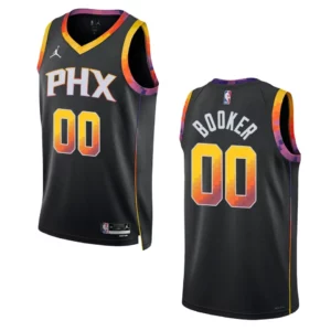 Phoenix Suns Custom 2022-23 Statement Edition Black Swingman Jersey - 49Native
