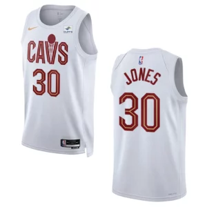 Damian Jones Association Edition Cleveland Cavaliers 2022-23 White Swingman Jersey - 49Native