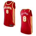 Atlanta Hawks Danilo Gallinari Icon Jersey Authentic Red - 49Native
