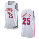 Danuel House City Edition Philadelphia 76ers 2022-23 White Swingman Jersey - 49Native