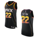 Phoenix Suns DeAndre Ayton 2022-23 Statement Edition Black Jersey - 49Native