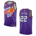 Phoenix Suns DeAndre Ayton Purple Swingman 2022-23 Classic Edition Jersey - 49Native