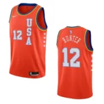 Atlanta Hawks De'Andre Hunter 2021 NBA Rising Star Jersey USA Team Orange - 49Native