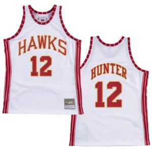 Atlanta Hawks De'andre Hunter Hardwood Classics Jersey Retro White - 49Native