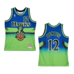 De'Andre Hunter Atlanta Hawks Reload 2.0 Hardwood Classics Jersey Blue - 49Native