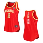 Atlanta Hawks De'Andre Hunter Women's Icon Edition Fast Break Jersey Red - 49Native