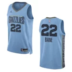 Memphis Grizzlies Desmond Bane 2022-23 Statement Edition Blue Swingman Jersey - 49Native