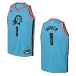 Phoenix Suns 2022-23 City Edition Youth Devin Booker Turquoise Jersey - 49Native