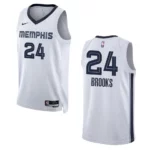 Memphis Grizzlies Dillon Brooks 2022-23 Association Edition White Swingman Jersey - 49Native