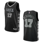 2022-23 San Antonio Spurs Youth Statement Edition Doug McDermott Black Jersey - 49Native