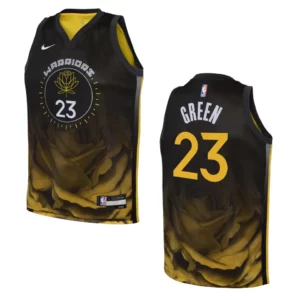 Youth Golden State Warriors 2022-23 City Edition Draymond Green Black Jersey - 49Native