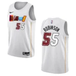 Duncan Robinson City Edition Miami Heat 2022-23 White Swingman Jersey - 49Native