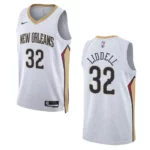 New Orleans Pelicans E.J. Liddell 2022-23 Association Edition White Swingman Jersey - 49Native