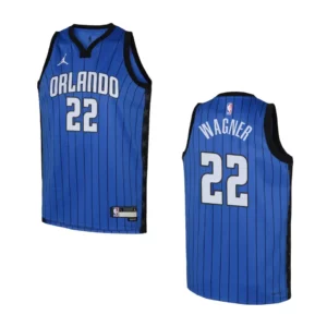 2022-23 Orlando Magic Youth Statement Edition Franz Wagner Blue Jersey - 49Native