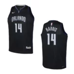 Youth Orlando Magic 2022-23 City Edition Gary Harris Black Jersey - 49Native