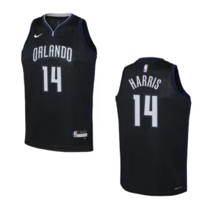 Youth Orlando Magic 2022-23 City Edition Gary Harris Black Jersey - 49Native
