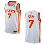 Atlanta Hawks Gorgui Dieng Association Edition Jersey White - 49Native