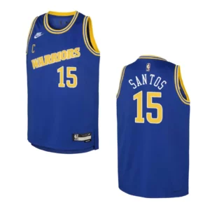 2022-23 Golden State Warriors Youth Classic Edition Gui Santos Blue Jersey - 49Native