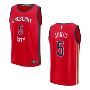 Herbert Jones Statement Edition New Orleans Pelicans 2023-24 Red Fastbreak Replica Jersey - 49Native