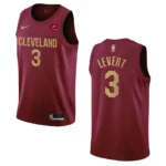 2022-23 Icon Edition Cleveland Cavaliers Caris LeVert Wine Swingman Jersey - 49Native