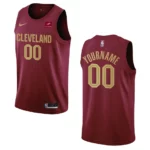2022-23 Icon Edition Cleveland Cavaliers Custom Wine Swingman Jersey - 49Native