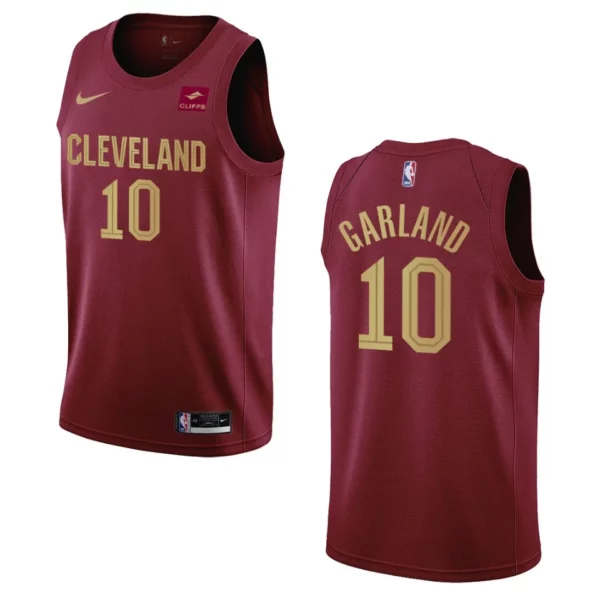 2022-23 Icon Edition Cleveland Cavaliers Darius Garland Wine Swingman Jersey - 49Native