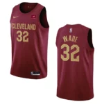 2022-23 Icon Edition Cleveland Cavaliers Dean Wade Wine Swingman Jersey - 49Native