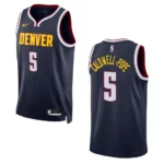 2022-23 Icon Edition Denver Nuggets Kentavious Caldwell-Pope Navy Swingman Jersey - 49Native