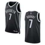 2022-23 Icon Edition Brooklyn Nets Kevin Durant Black Swingman Jersey - 49Native