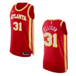 2022-23 Icon Edition Atlanta Hawks Malik Ellison Red Authentic Jersey - 49Native