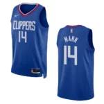 2022-23 Icon Edition Los Angeles Clippers Terance Mann Royal Swingman Jersey - 49Native