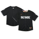 Baltimore Orioles Nike Infant City Connect Limited Jersey - Black - 49Native