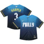 Bryce Harper Philadelphia Phillies Nike Infant 2024 City Connect Limited Player Jersey - Blue - 49Native