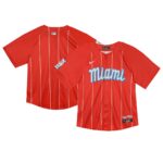 Miami Marlins Nike Infant City Connect Limited Jersey - Red - 49Native
