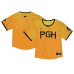 Pittsburgh Pirates Nike Infant City Connect Limited Jersey - Yellow - 49Native