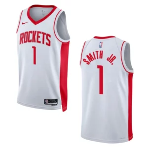 Houston Rockets Jabari Smith jr. 2022-23 Association Edition White Swingman Jersey - 49Native