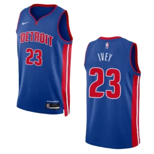 Detroit Pistons Jaden Ivey 2022-23 Icon Edition Royal Swingman Jersey - 49Native