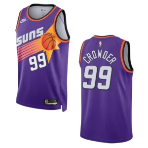 Phoenix Suns Jae Crowder Purple Swingman 2022-23 Classic Edition Jersey - 49Native