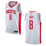 Houston Rockets Jae'Sean Tate 2022-23 Association Edition White Swingman Jersey - 49Native
