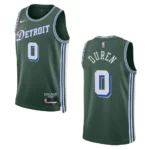 Detroit Pistons Jalen Duren 2022-23 City Edition Green Swingman Jersey - 49Native