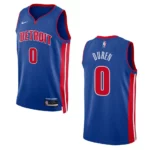 Detroit Pistons Jalen Duren 2022-23 Icon Edition Royal Swingman Jersey - 49Native