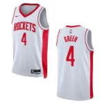 Houston Rockets Jalen Green 2022-23 Association Edition White Swingman Jersey - 49Native