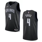 Jalen Suggs City Edition Orlando Magic 2022-23 Black Swingman Jersey - 49Native