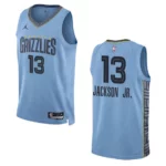 Memphis Grizzlies Jaren Jackson Jr. 2022-23 Statement Edition Blue Swingman Jersey - 49Native