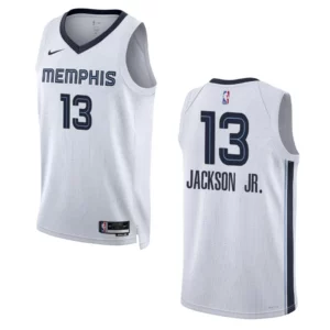 Memphis Grizzlies Jaren Jackson Jr. 2022-23 Association Edition White Swingman Jersey - 49Native