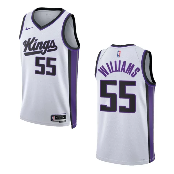 Jason Williams Association Edition Sacramento Kings 2023-24 White Swingman Jersey - 49Native