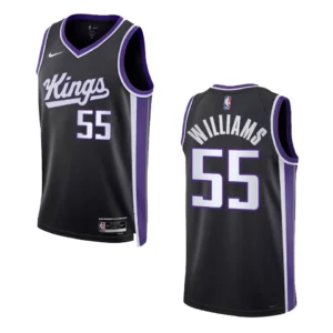 Jason Williams Icon Edition Sacramento Kings 2023-24 Black Swingman Jersey - 49Native